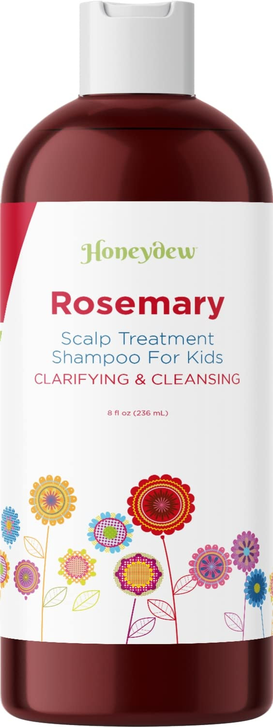 Kids Shampoo for Dry Scalp Care - Cleansing Sulfate Free Shampoo for Kids with Tea Tree Oil and Rose | Amazon (US)