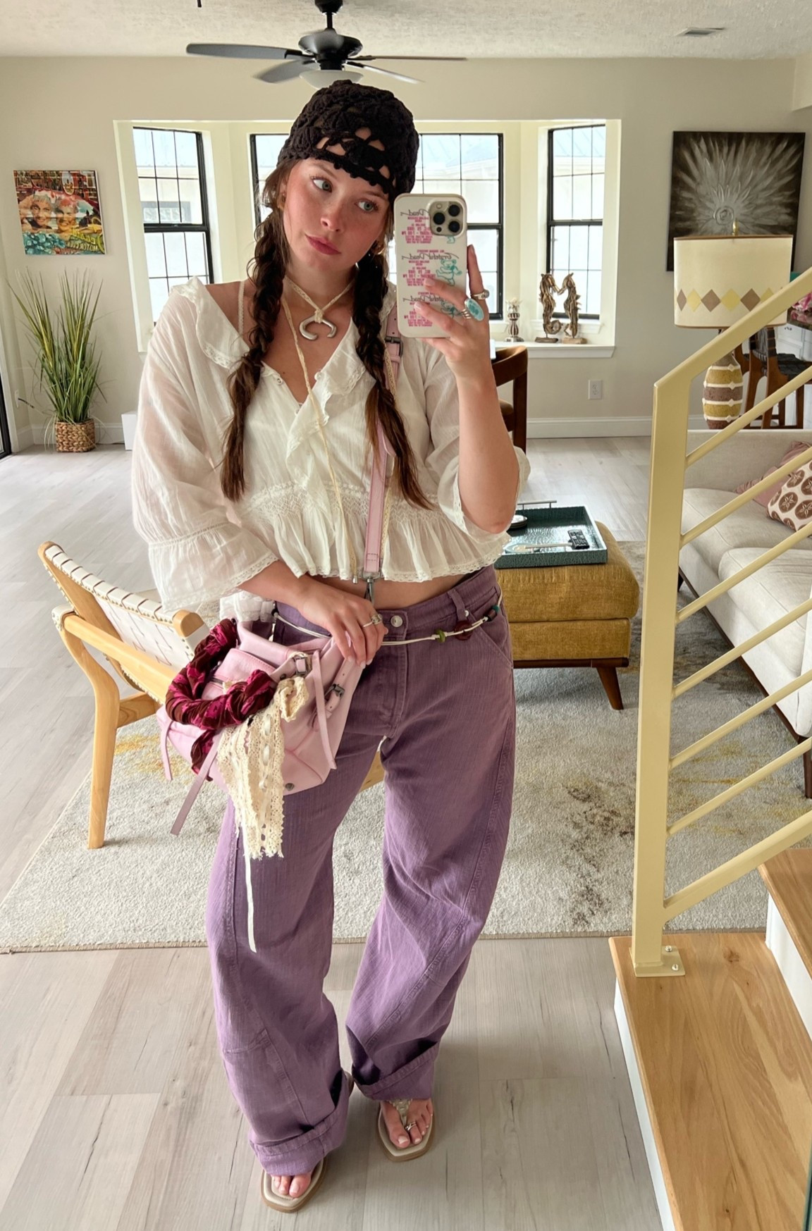 obsessed with these purple jeans omg !! 🧜🏼‍♀️🔮✨ #freepeople

#LTKootd #LTKgrwm #LTKdayinmylife