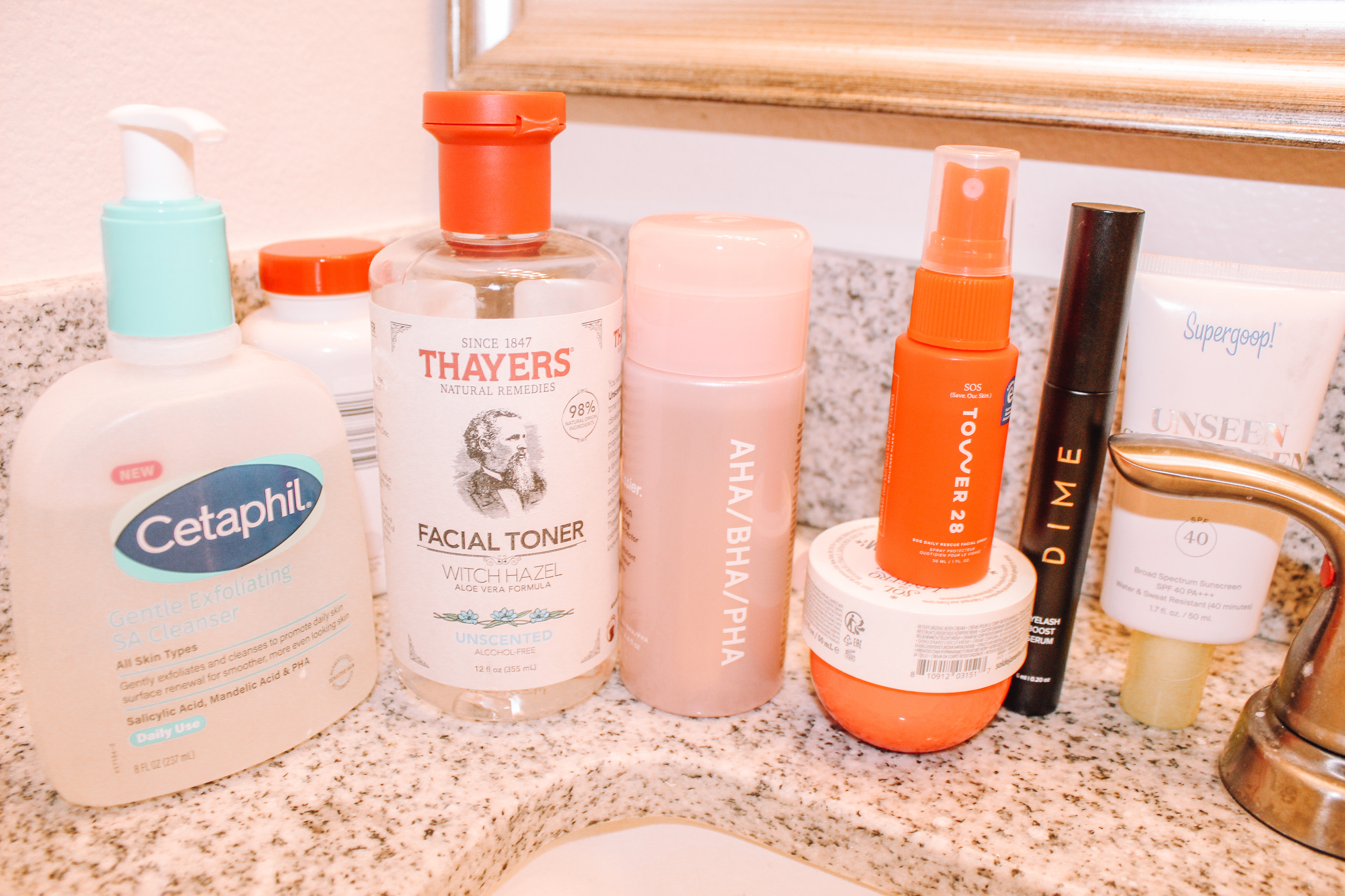my skincare routine: as seen in 2025 resolutions youtube 

 