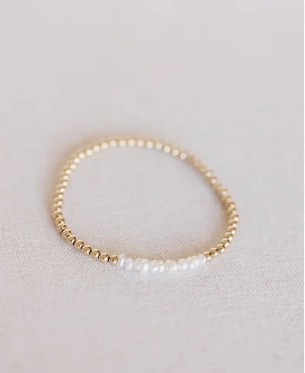 Pearl Bar Bracelet | The Southern Porch