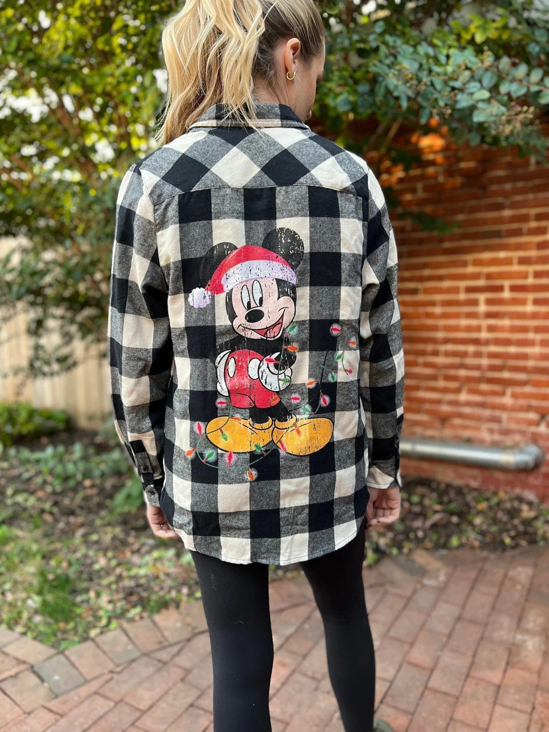 Mickey Flannel, Mickey HOLIDAY Shirt, Disney Flannel, Disney Christmas Shirt, Mickey Mouse Christ... | Etsy (US)
