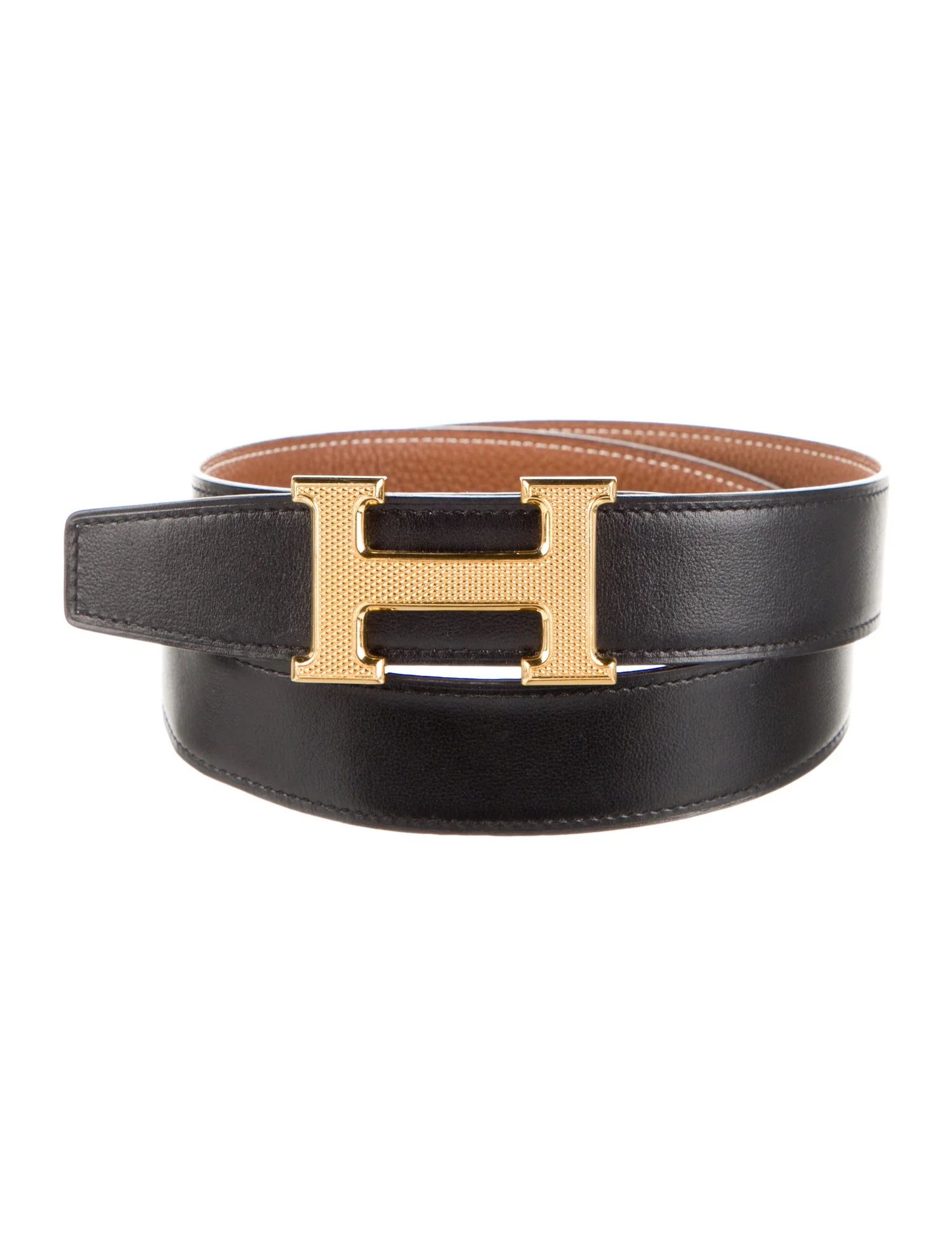 Reversible 32 mm H Guilloché Belt Kit | The RealReal