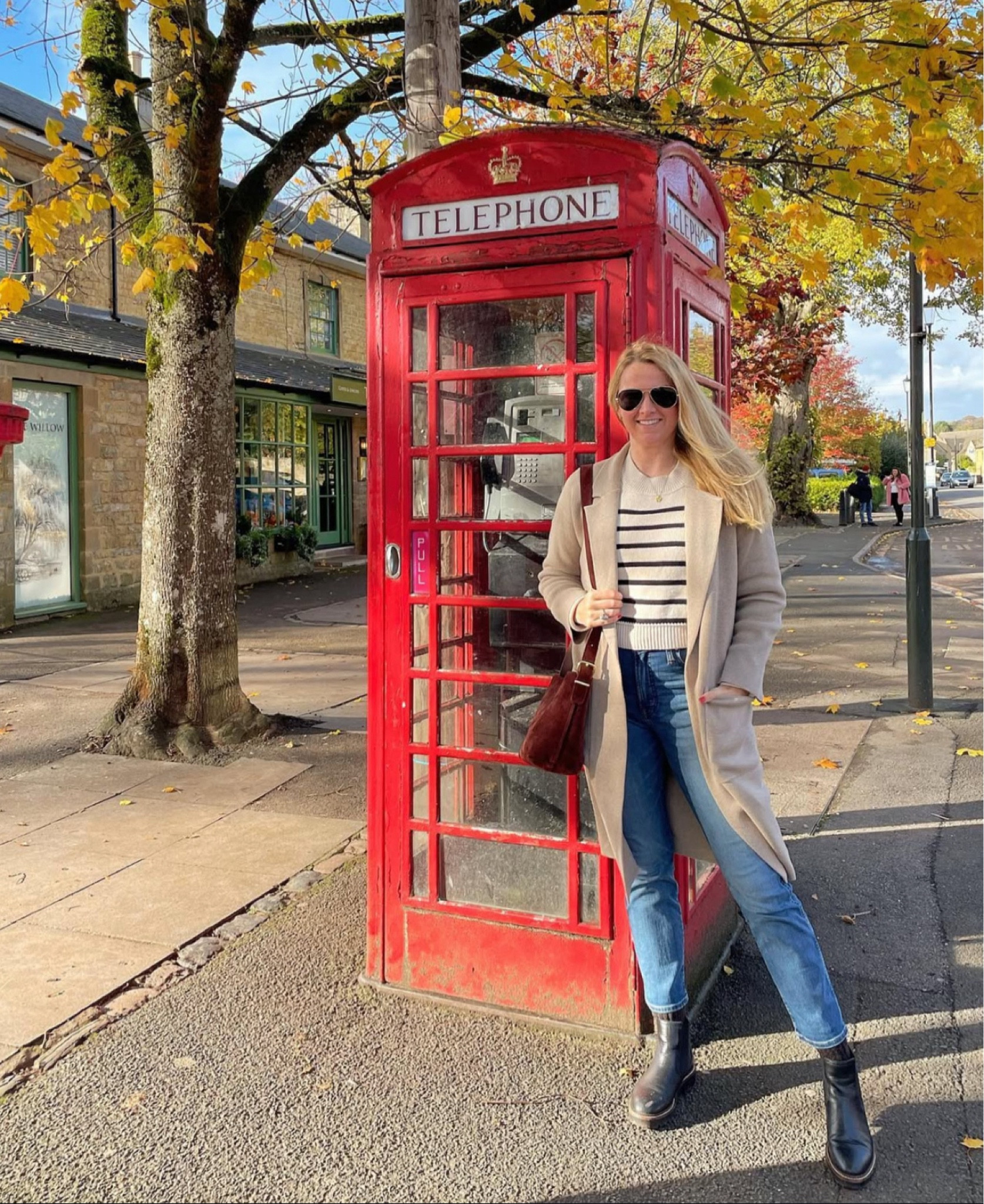 Fall travel outfit idea. Love this long cardigan sweater for layering - works just like a thin coat. 

Striped sweater with straight leg jeans. Got my normal size in all these pieces

Thanksgiving outfit ideaas

#LTKFindsUnder100 #LTKStyleTip #LTKSeasonal