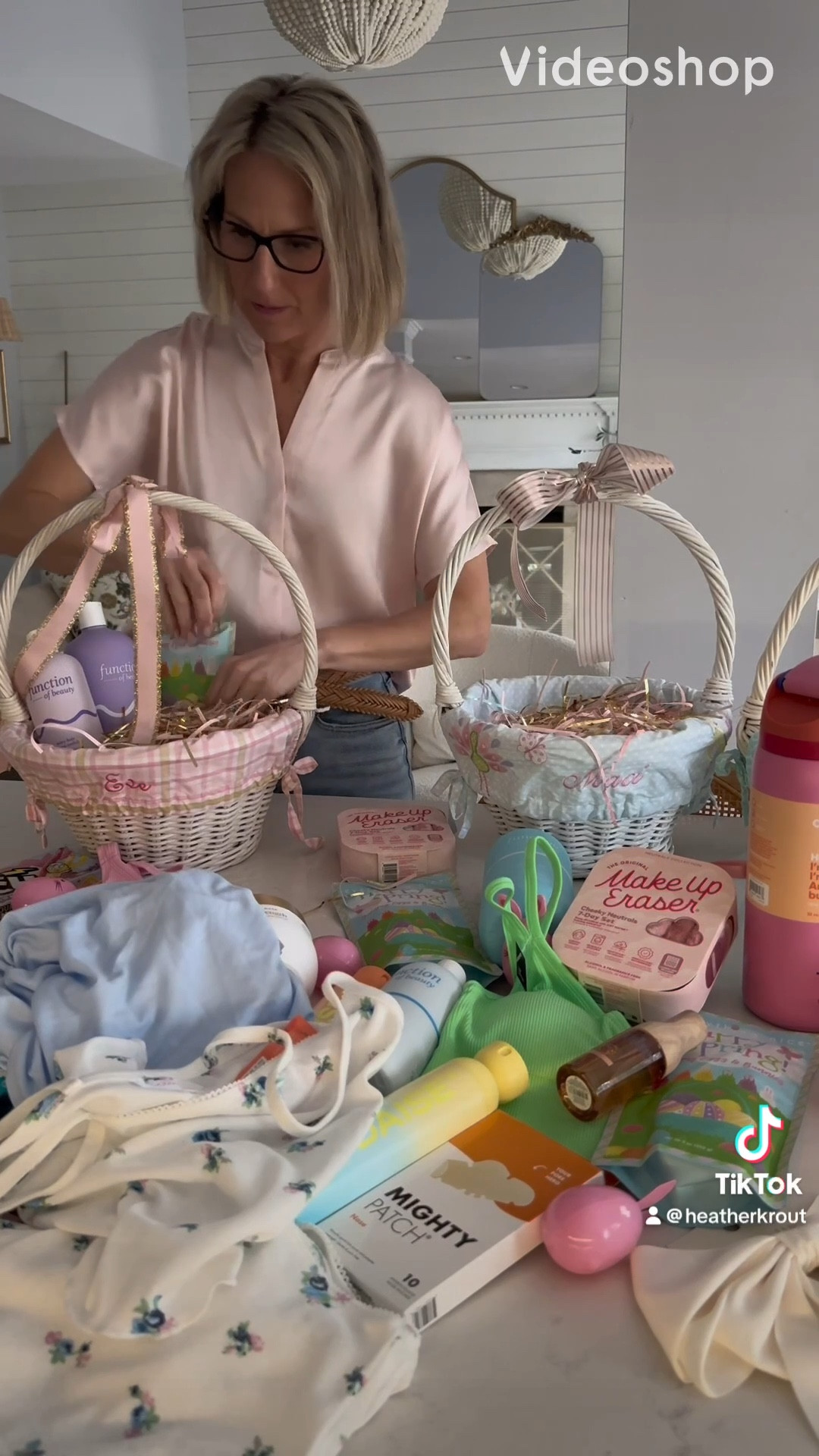 Girl Easter Basket Ideas
Teen girl Easter Basket Gifts
Make Up eraser
Anthropologie Original MakeUp Eraser Sweet Cheeks 7 Day Set
Birdie Safety Alarm
Satin Hair bow
DAISE foaming body wash
Pearl Bow Barrette Hair Clip
Hero Mighty Patch Nose Strips
Hero Mighty Pimple Patch
DAISE full body deodorant
Neutrogena oil free eye make up remover
Frenshe mini hair body mist
Function of Beauty Shampoo
Function of Beauty Conditioner
eos Shea body lotion
Dove Bond Strength Peptide complex serum hair mask
Girls’ strappy crop tank top
Women’s cooling jersey pajama shorts 
Women’s cooling jersey pajama sleep shirt
Girls’ knit tank top target
Easter chocolate 
Easter candy
Starburst jelly beans 
Sour candy
Owala free sip stainless water bottle
Ghirardelli Easter milk chocolate 
Dick’s sports bra
Girls seamless sports bra
DSG women’s seamless strappy sports bra

Easter basket
Kids Easter basket 

#LTKGiftGuide #LTKKids #LTKSeasonal