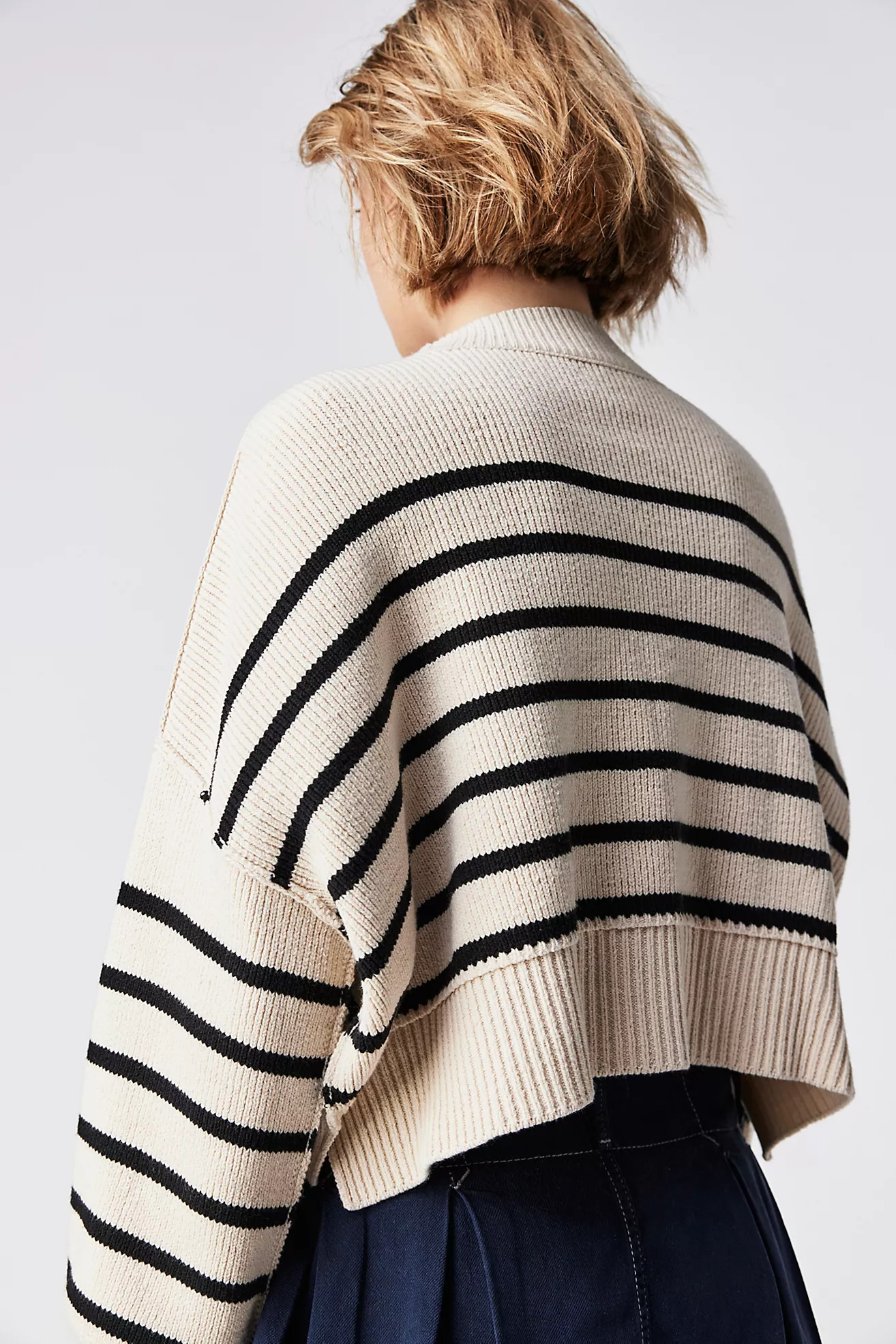 Easy Street Stripe Crop Pullover | Free People (Global - UK&FR Excluded)