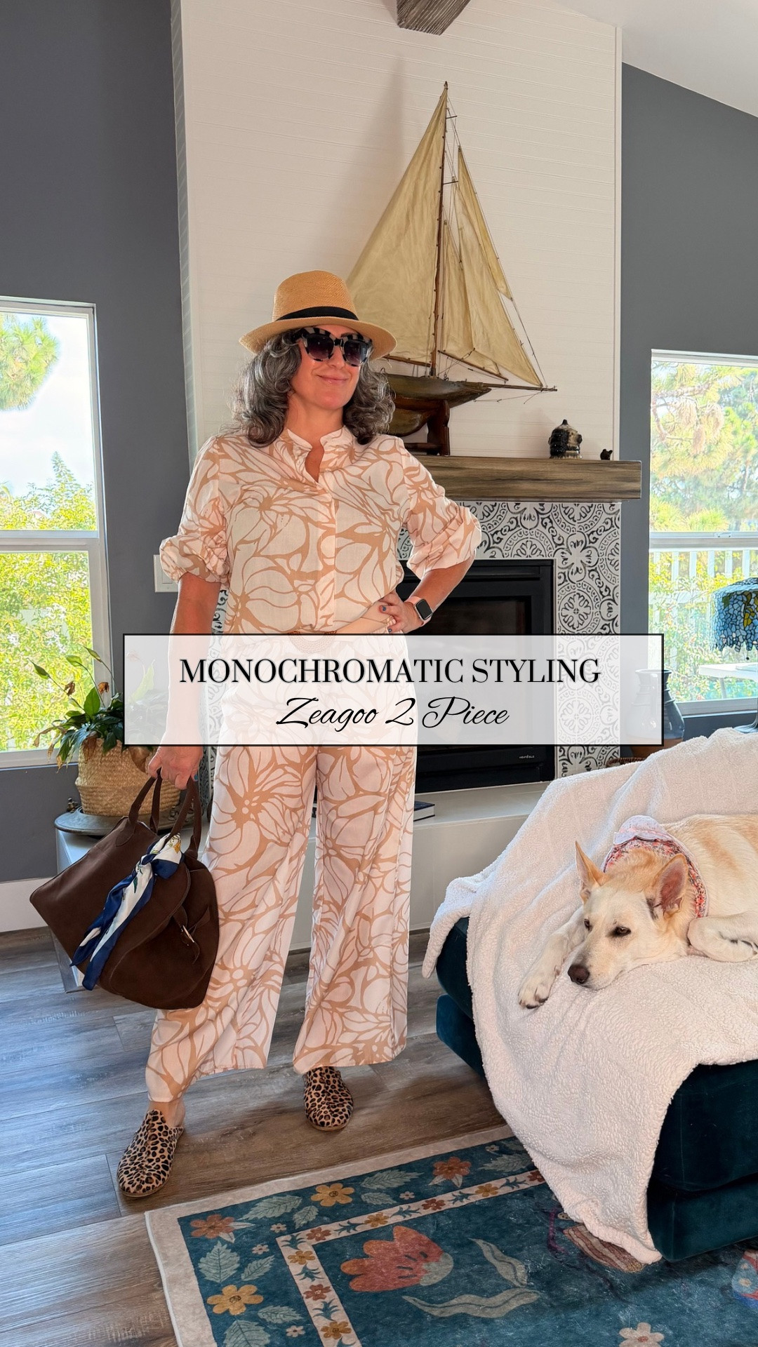Sometimes the outfit isn’t boring… it’s just missing texture

This linen-blend matching set was beautiful, but it felt a little flat until I layered in a few simple styling tricks

✨ Unbuttoned the top
✨ Added a wide belt for definition
✨ Leopard mules for texture
✨ Straw hat for contrast
✨ Brown suede bag to start transitioning into fall

It’s amazing how a few accessories can completely change the feel of an outfit without buying anything new

If you’d wear this set, comment SHOP and I’ll send you the link!

🛒 Don’t forget to use my discount code Maye25  for 25% OFF sitewide!

🔗 “SHOP” • https://urlgeni.us/3PT7kX
Also Linked in my BIO 💕
✨ Size Info: I’m wearing a Size L  in both, fits true to size
#Zeagoo #ZeagooXMayeMusk #ad #Zeagooreviews #zeagoomoment

StyleOver40 MidSizeStyle MatchingSet LinenStyle WearTheOutfit

#LTKWorkwear #LTKMidsize #LTKOver40