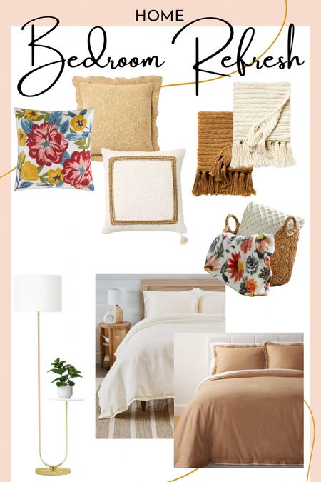 Summer Bedroom refresh for less! Shop these affordable bedding and bedroom decor finds. 

#LTKHome