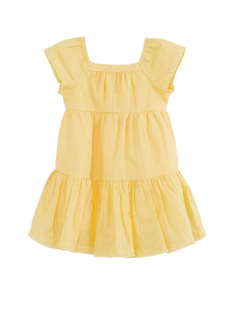Wonder Nation Toddler Girls Play Dress, Sizes 12M-5T | Walmart (US)
