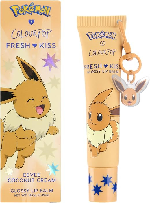 Pok\u00e9mon x ColourPop: Eeveelution Fresh Kiss Glossy Lip Balm, Eevee | Amazon (US)