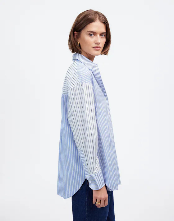 Oversized Button-Up Shirt | Madewell
