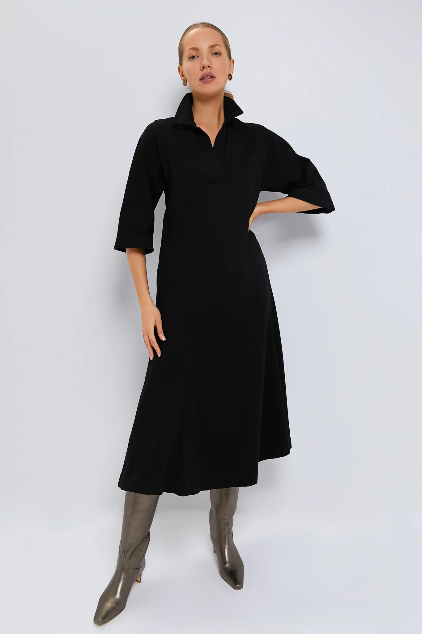 Black Elliot Dress | Tuckernuck (US)