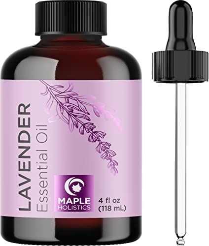 Pure Lavender Oil Essential Oil - Premium Lavender Essential Oil for Hair Skin and Nails - Lavender  | Amazon (US)