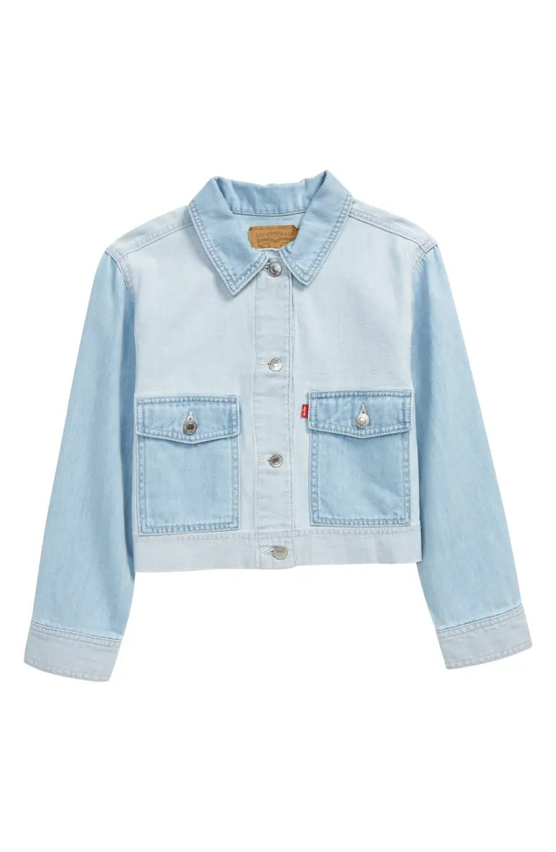Kids' Utility Denim Trucker Jacket | Nordstrom | Nordstrom