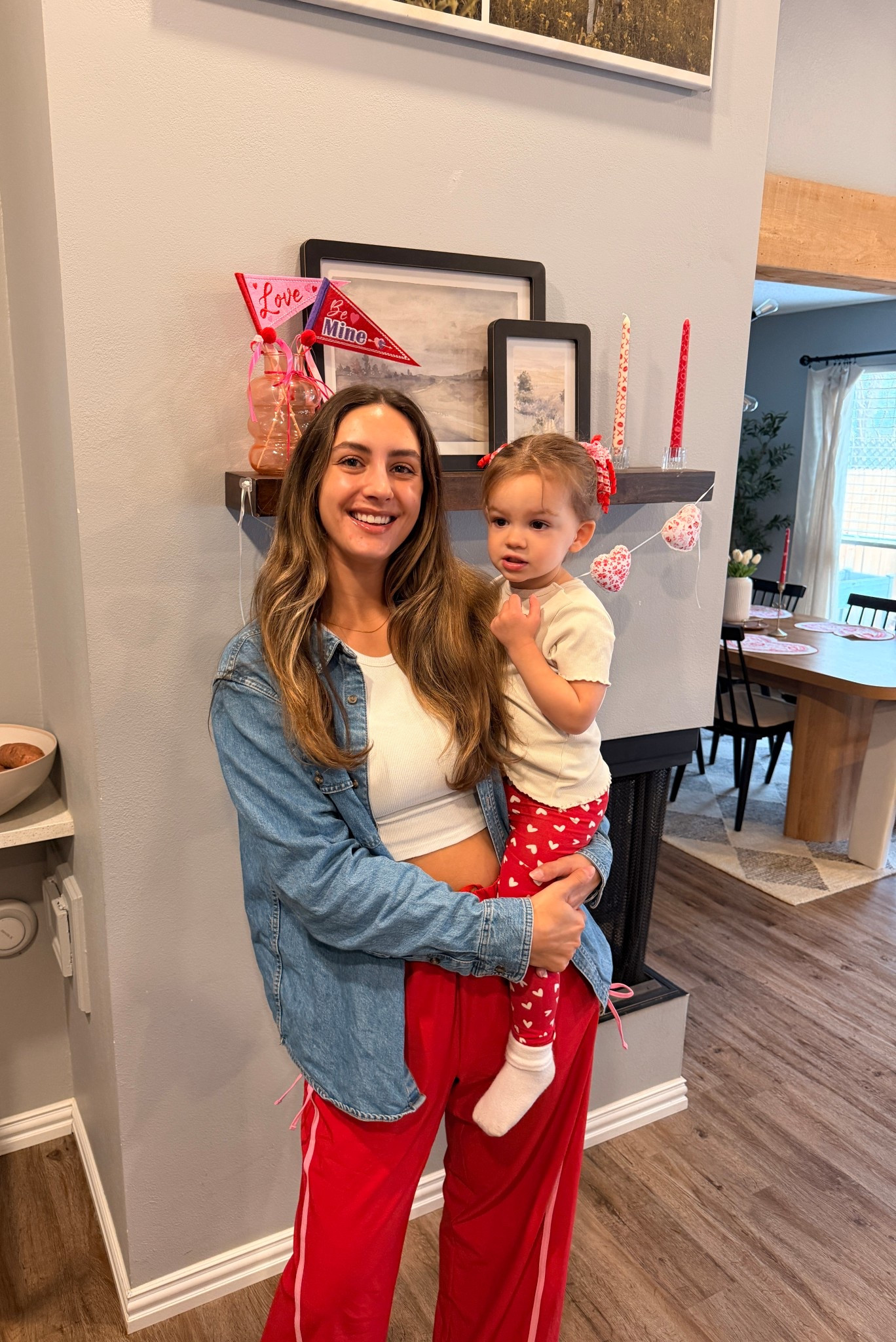Galentine’s outfit with my girly! 

#LTKValentine #LTKmomlife #LTKootd