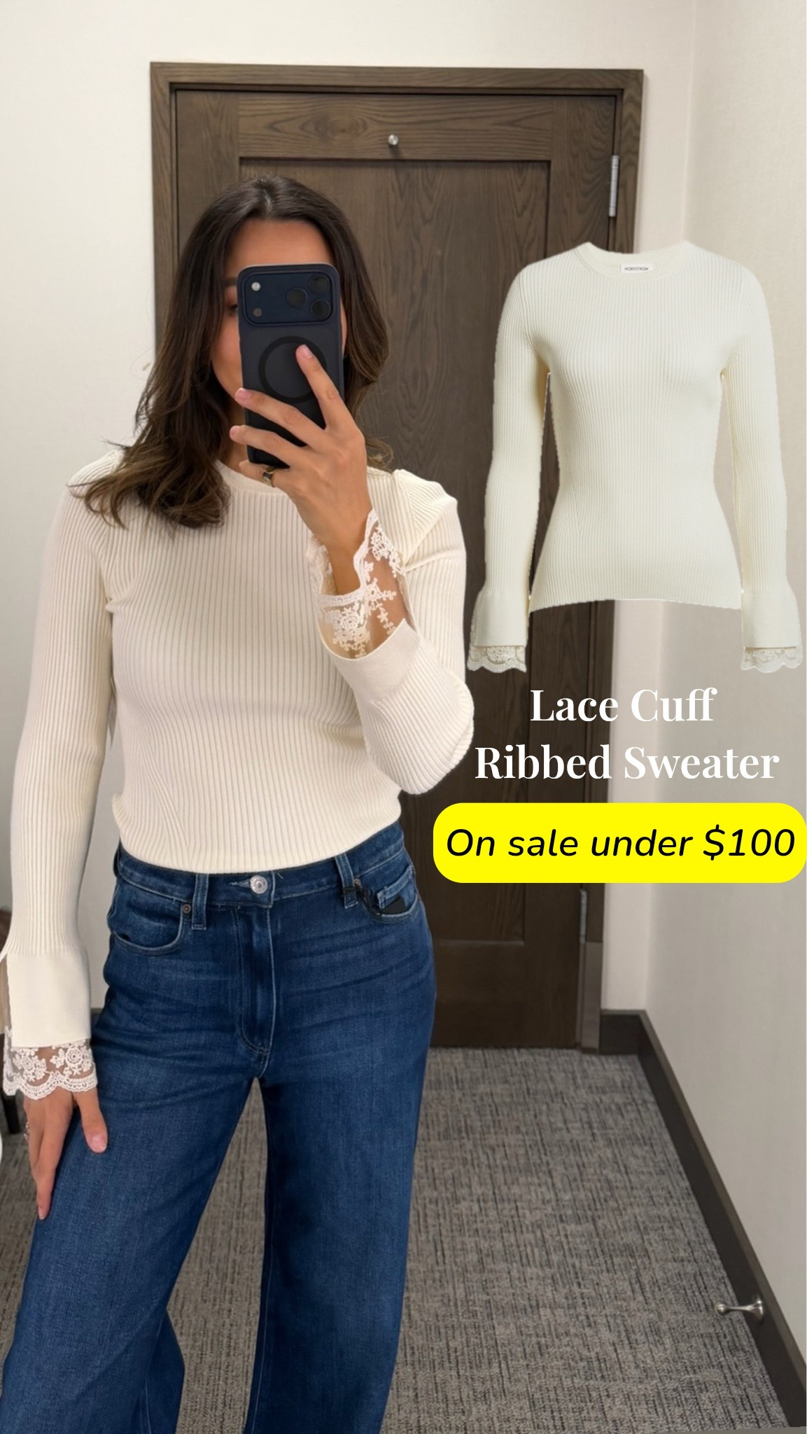 Work top still in-stock & under $100 

Wearing xs 

Nordstrom anniversary sale / nsale / workwear / ribbed sweater / office outfit

#LTKootd #LTKSaleAlert #LTKWorkwear