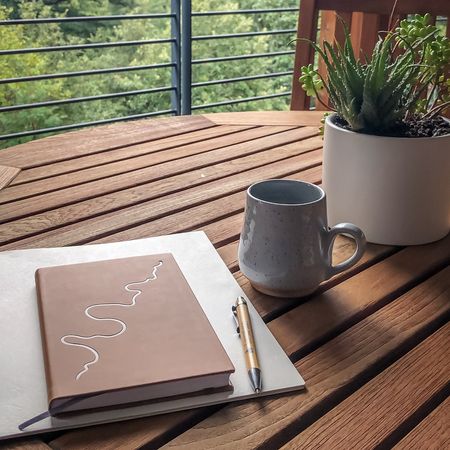 How do you start your mornings? This is how I start mine… coffee, journaling and a few minutes of reflection and gratitude. Create a routine that sets the tone for the perfect day ahead. Great, useful, journals and a couple of my mugs of choice ☕️ ✍️ ↣

#LTKtravel #LTKhome #LTKGiftGuide