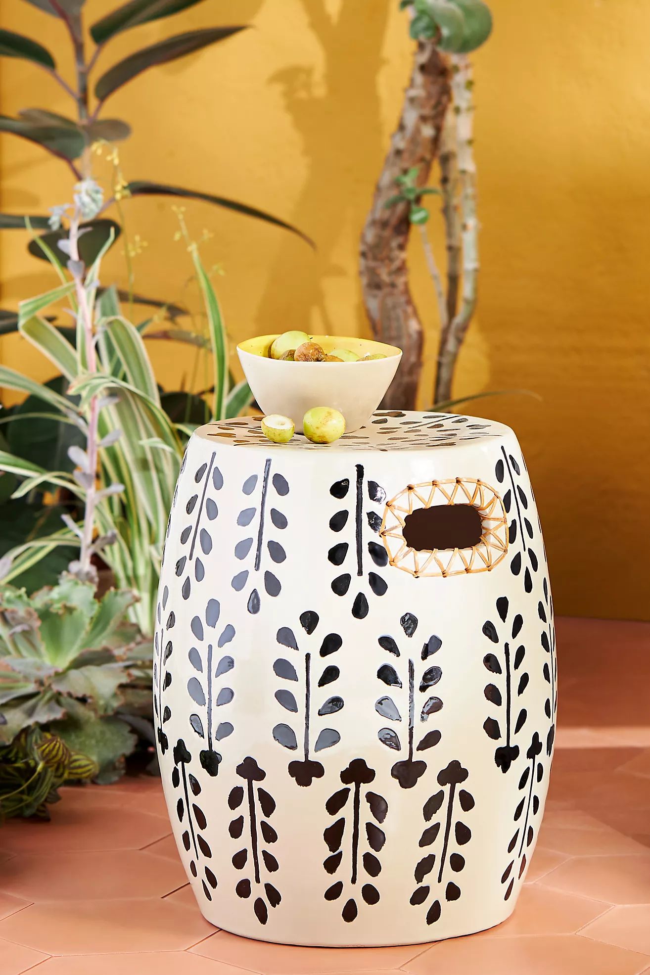 Griffin Ceramic Side Table | Anthropologie (US)