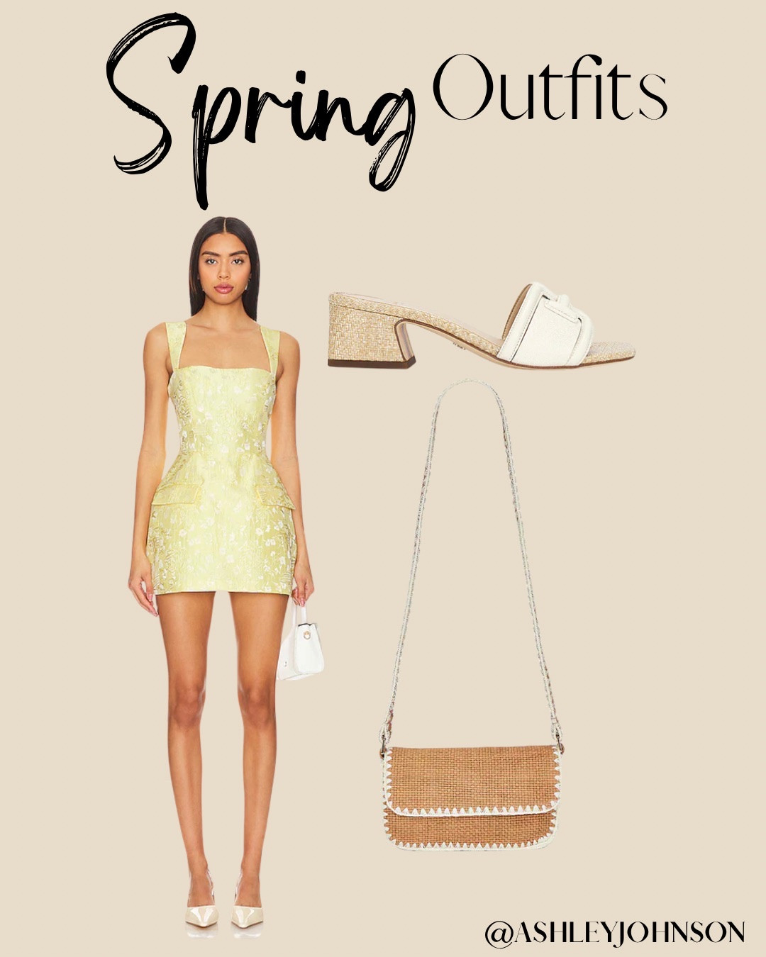 Spring fashion ✨🐣💛 #springoutfit #springwedding #springdress

#LTKItBag #LTKShoeCrush #LTKSpringSale