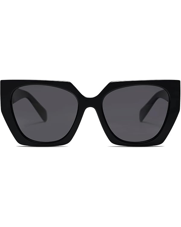 SOJOS Big Trendy Polarized Sunglasses Womens Oversized Cateye Sunnies Lentes De Sol Para Mujer SJ... | Amazon (US)