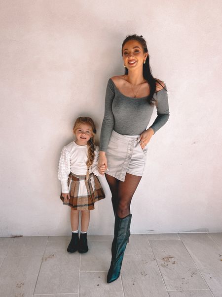 Mommy and me outfits, fall outfits, gray outfits 

#LTKCyberWeek #LTKSeasonal #LTKfamily
