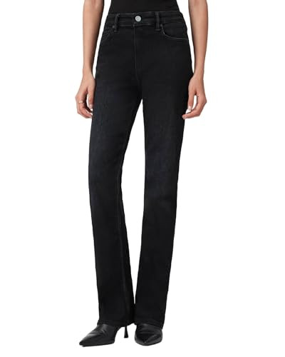 AllSaints Womens Haldan Slim Bootcut Washed Black Size 25 | Amazon (US)