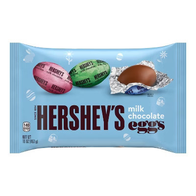 HERSHEY'S Milk Chocolate Eggs Easter Candy - 16oz | Target