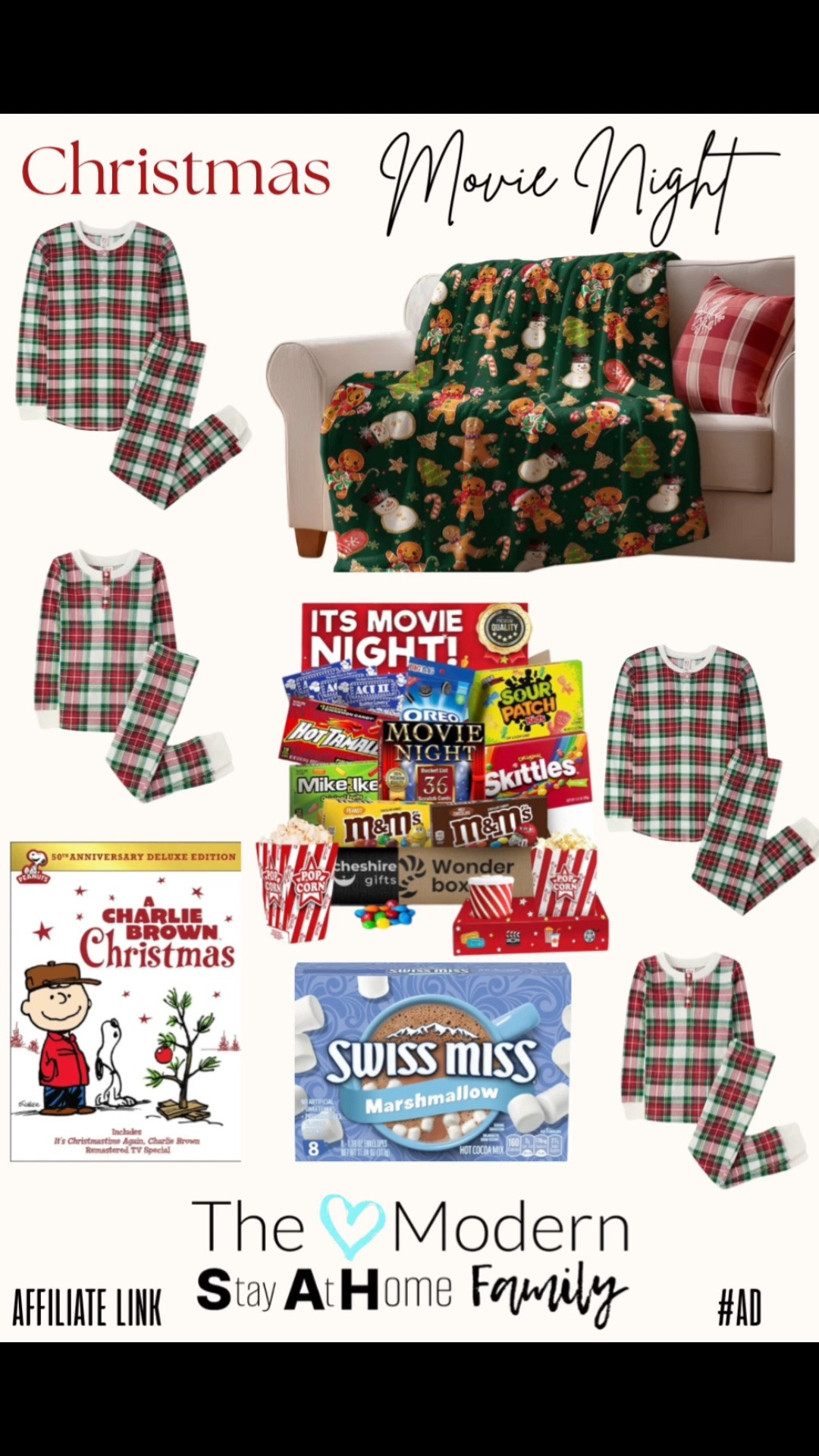 Christmas movie night is one of my favorite ways to make the holiday season feel extra cozy. 🎄🍿 We’ve got the popcorn ready, hot chocolate warming up, Christmas movies picked out, matching family pajamas on, and the coziest blanket for snuggling up together. ❤️

If you’re planning a Christmas movie night at home, these are the little things that make it feel so special without making it complicated. Perfect for a cozy family night, Christmas Eve tradition, holiday movie marathon, or a simple night in with the kids. ✨

Christmas movie night, Christmas movie night ideas, family Christmas movie night, cozy Christmas night, Christmas family activities, Christmas traditions, holiday family activities, Christmas Eve ideas, Christmas at home, cozy family night, Christmas pajamas, matching family pajamas, Christmas hot chocolate, hot chocolate bar, Christmas popcorn, movie night snacks, Christmas movies, holiday movie night, family movie night, cozy blanket, Christmas gifts, holiday home, festive family activities, Christmas ideas for kids, Christmas traditions for families, winter family activities, cozy holiday ideas, Christmas bucket list, family Christmas ideas, holiday traditions

#LTKSeasonal #LTKHome #LTKKids
