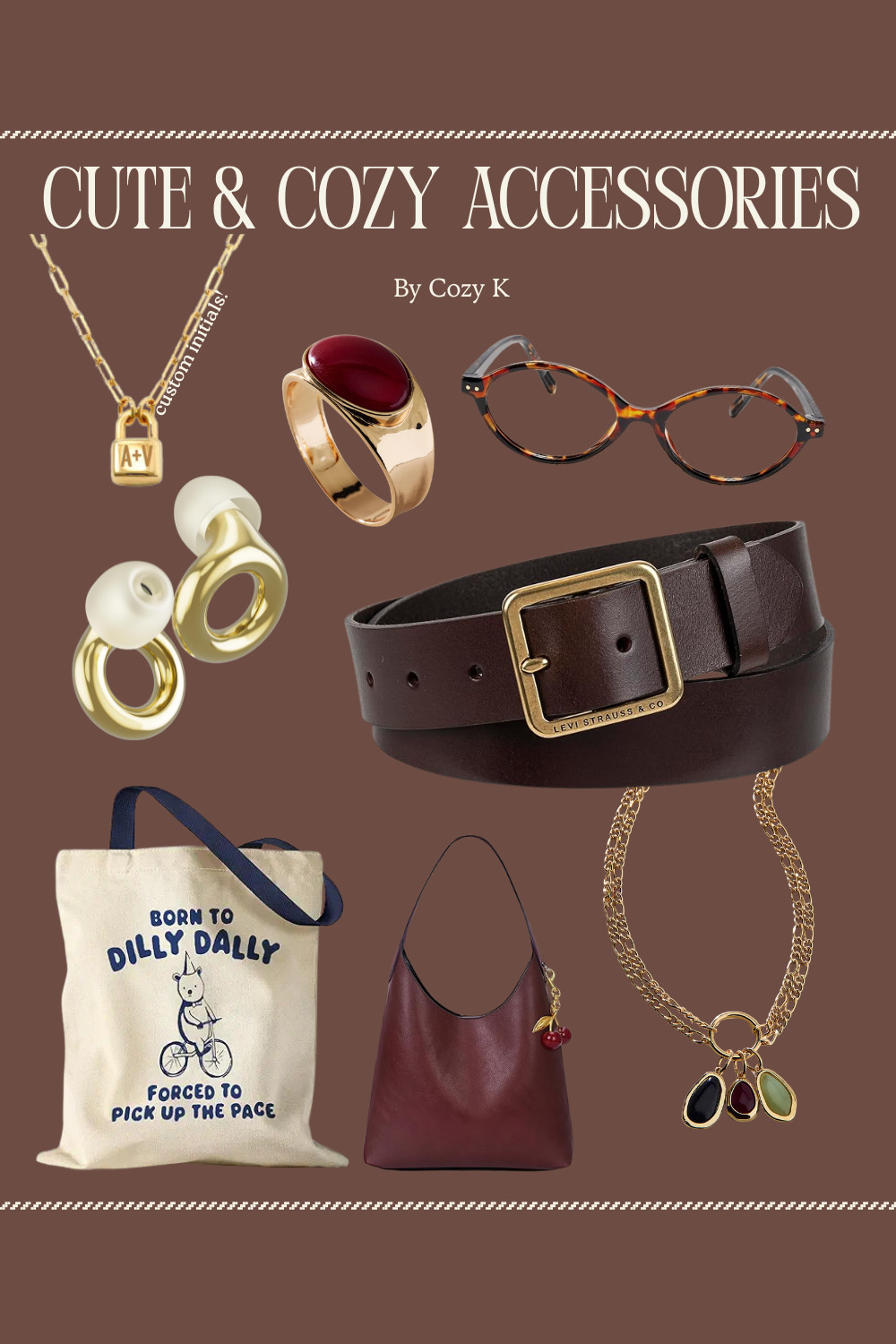 cute accessories for a cozy aesthetic 🕯️🤎  

 #LTKBeauty