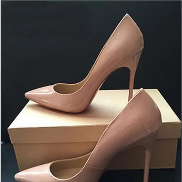 Top Quality 2018 Women Shoes Red Bottoms High Heels Sexy Pointed Toe Red Sole 8cm 10cm 12cm Pumps... | DHGate