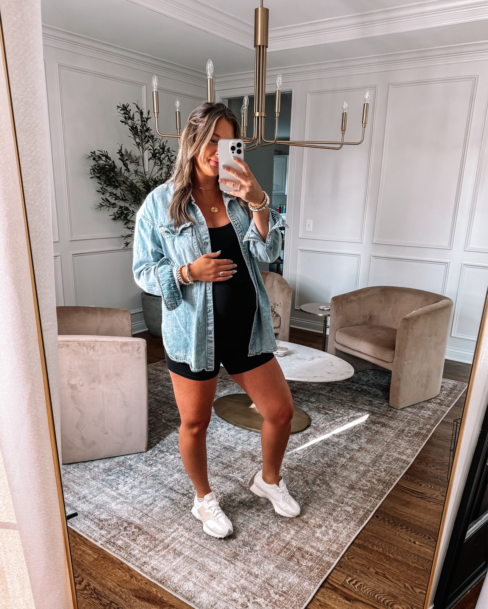 New balance 327 sneakers outfit ideas for summer that are bumpfriendly! 

Sneaker sizing: I wear my true to size 8.5

#LTKBump #LTKShoeCrush #LTKStyleTip