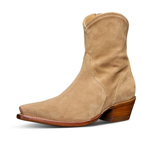 Women's Tecovas The Dakota Western Boots Casual 10 Desert Tan Suede | Scheels Sports