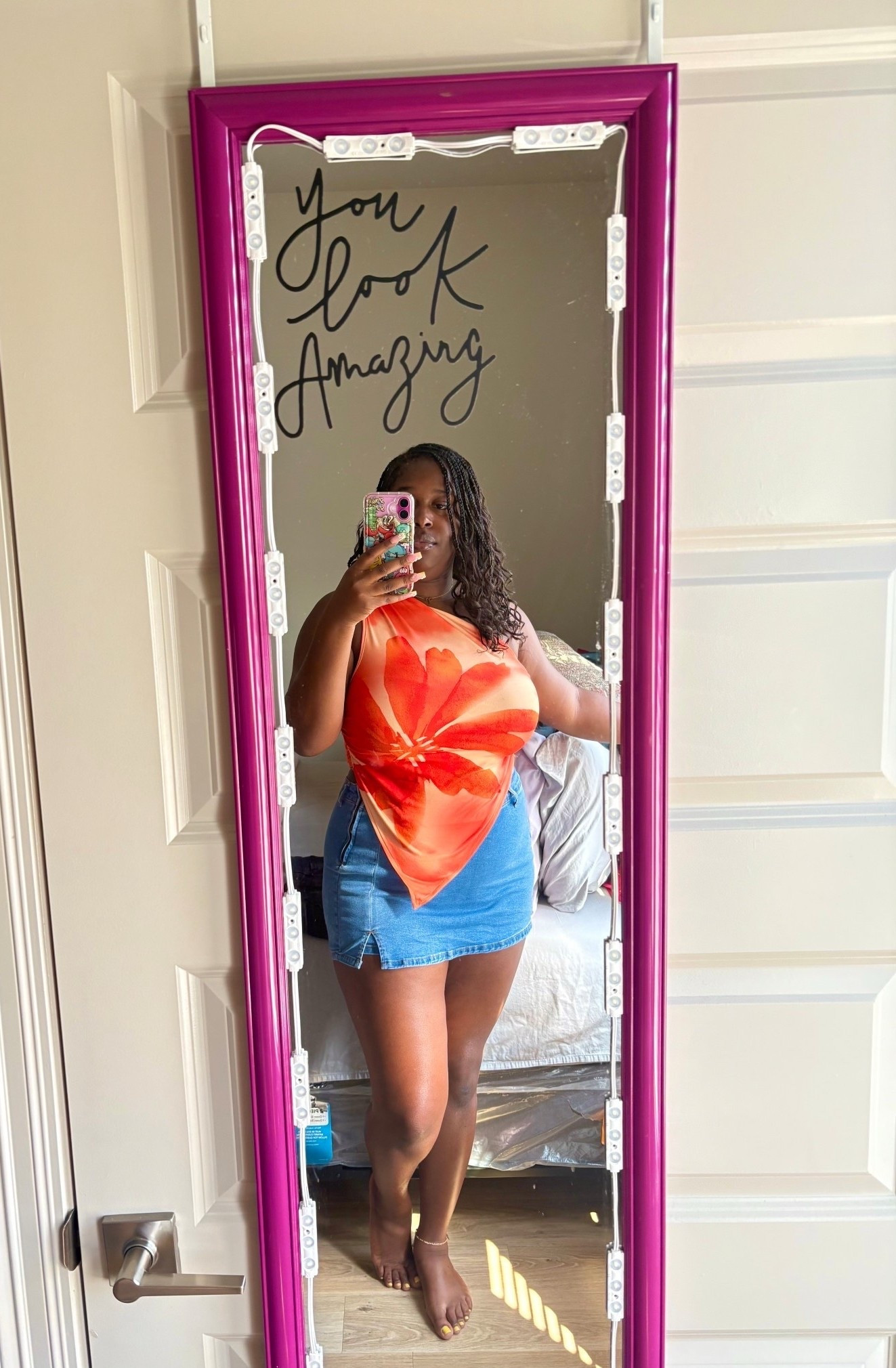 Lovely floral top, and skort for the completed fit!

#LTKPlusSize #LTKTravel