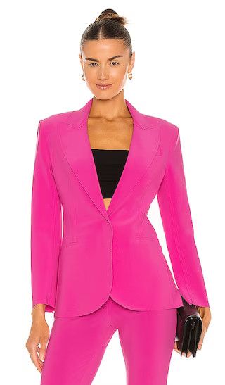 x REVOLVE Single Breasted Jacket in Orchid Pink | Revolve Clothing (Global)