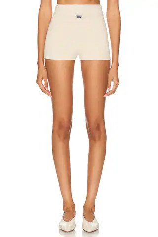 EAVES Danni Belted Short in Ivory | FWRD 