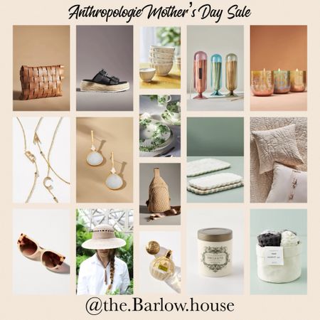 Anthropologie Sale 

Mother’s Day gifts 
Gifts for her 
Sale 
Gifts 

#LTKsalealert #LTKhome #LTKfindsunder50