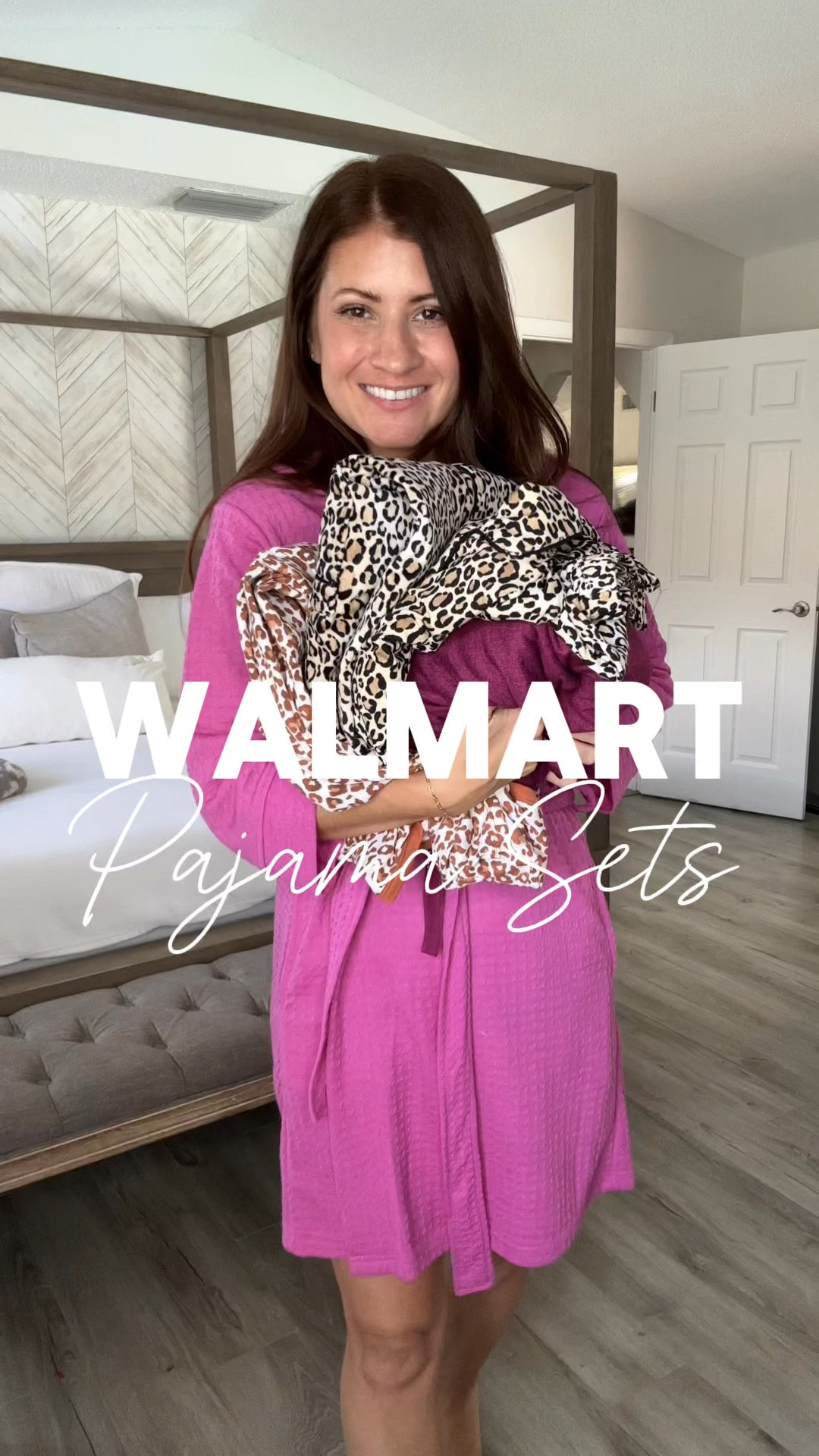 #walmartpartner Excited to partner with Walmart to share the cutest most have pajama sets for fall! All under $20! The cutest prints and so comfy! 

Follow me for more affordable fashion and Walmart finds! 

Wearing:
Short sleeve set- medium 
Purple set- small
Leopard sets- small

#walmartfashion #walmart @walmart @walmartfashion 

#LTKFindsUnder50 #LTKOver40 #LTKSeasonal