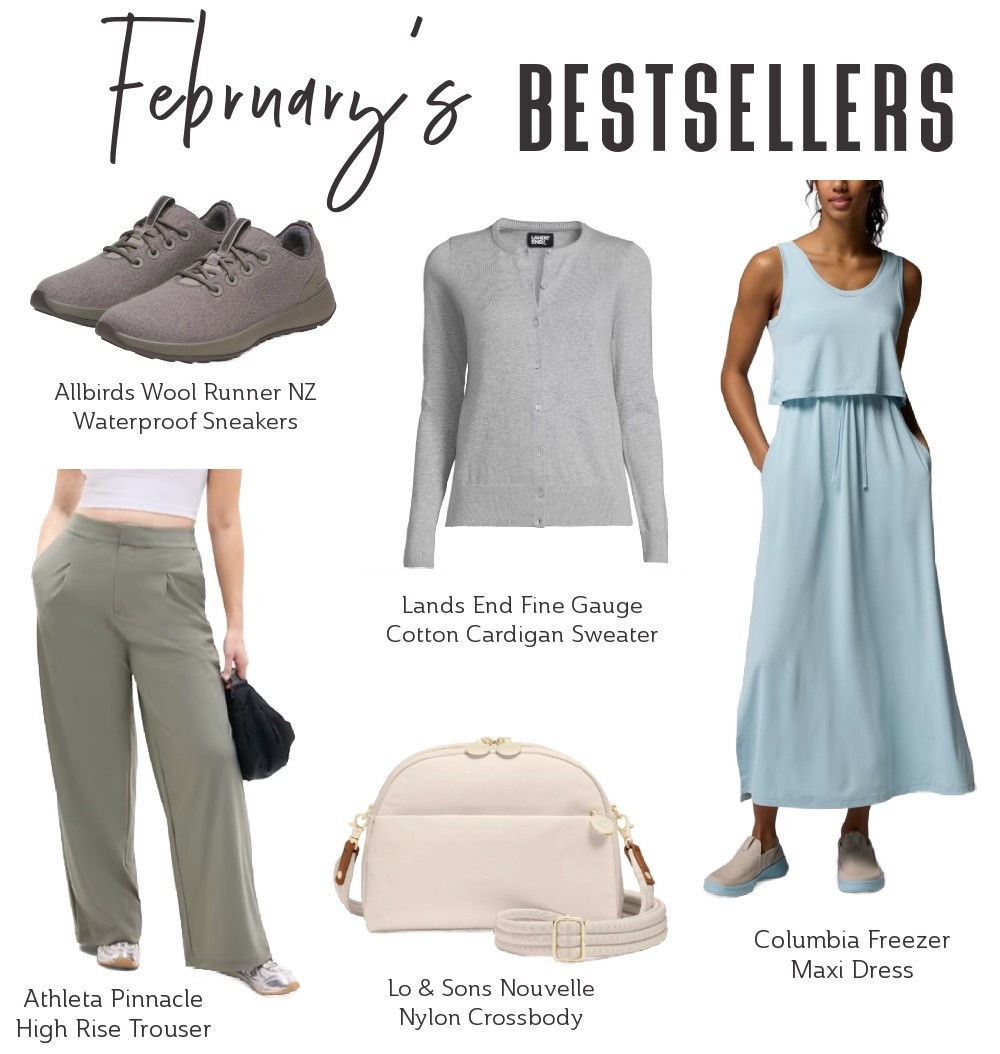 February’s bestsellers are in! 🌟 As spring adventures beckon 🌷, from lightweight layers to chic footwear, these are the items that captured our community’s attention last month. 🛍️👟👗
Travel Fashion Girl | Travel Fashion | Travel Clothing | Travel Must Haves | Travel Shoes | Travel Style | Chic Travel Gear | Spring Outfit 


#LTKspring #LTKhaul #LTKTravel