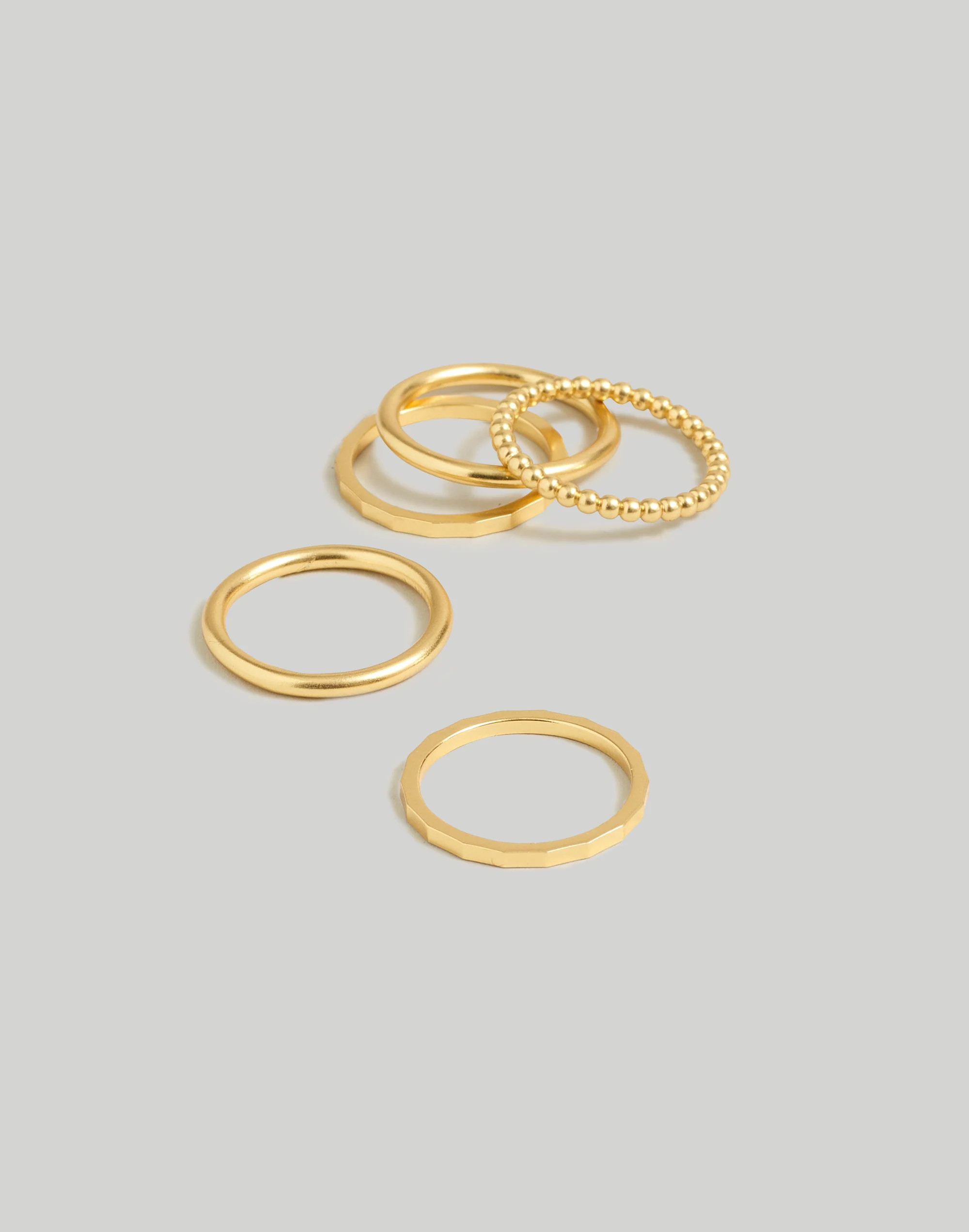 Simple Stacking Ring Set | Madewell