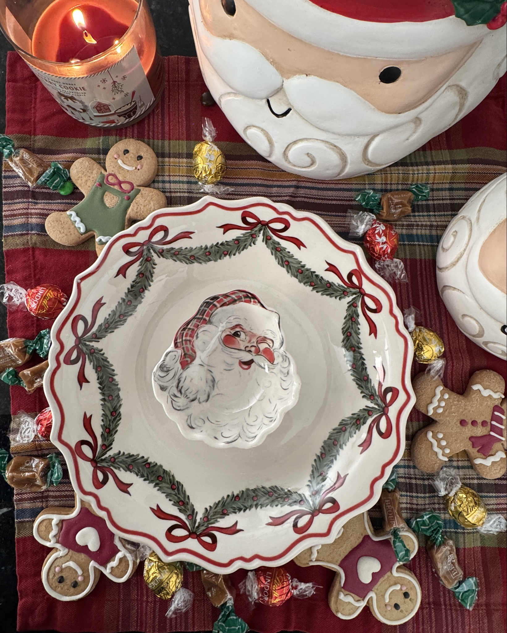 Get ready to share those sweet Christmas treats with these darling Mud Pie Christmas serving pieces 🎅🎄

Discount code: JOY15 for 15% off your Mud Pie order until 12/15/25

These serving pieces also make fun gift ideas! 

Santa dishes, Santa serving pieces, Christmas dishes, Christmas serving pieces, candy dish, platter, Santa treat buckets 

#LTKHome #LTKSeasonal #LTKFindsUnder50