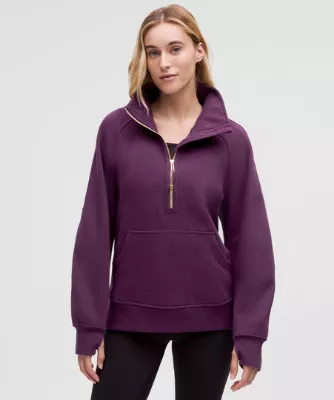 Scuba Oversized Funnel-Neck Half Zip   Long | lululemon (AU)