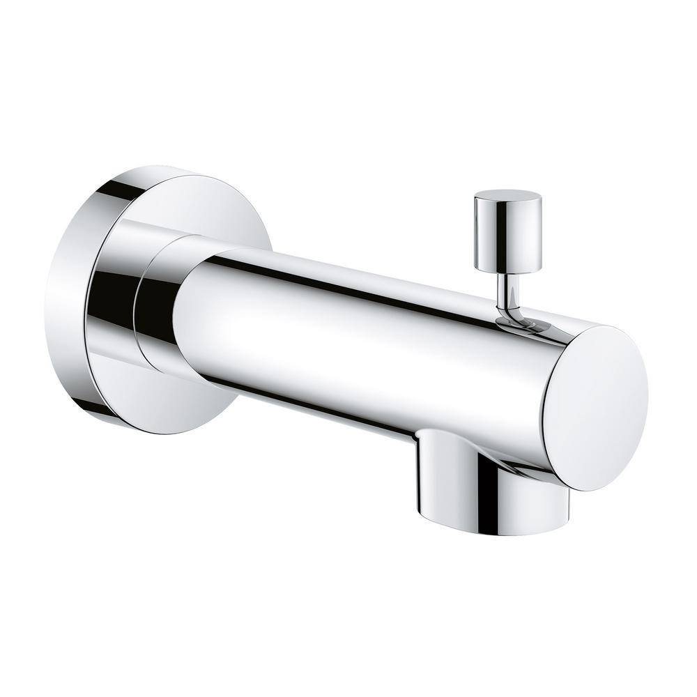 Concetto 5 in. Tub Spout in StarLight Chrome | The Home Depot