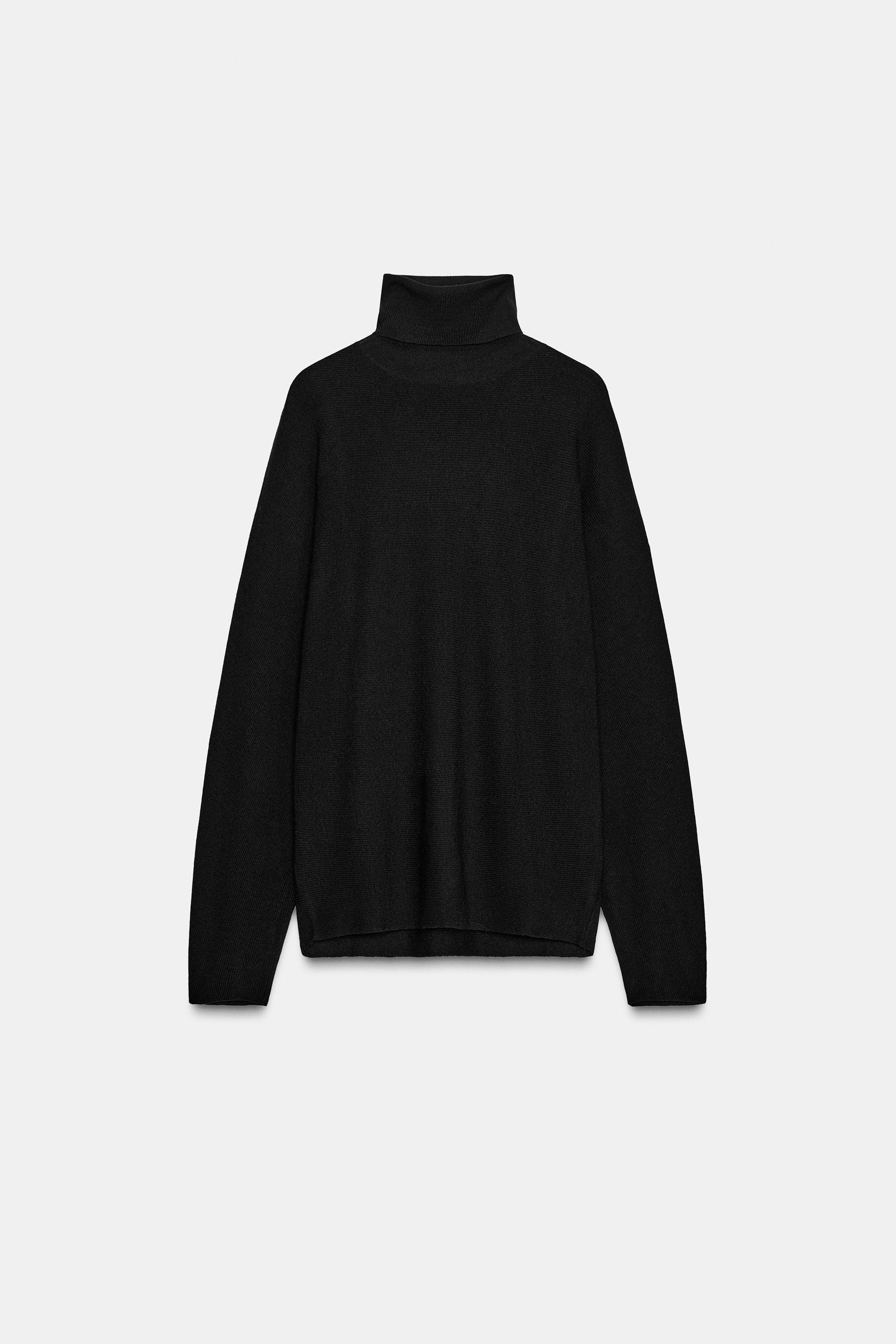 KNIT BATWING SLEEVE JUMPER | Zara UK