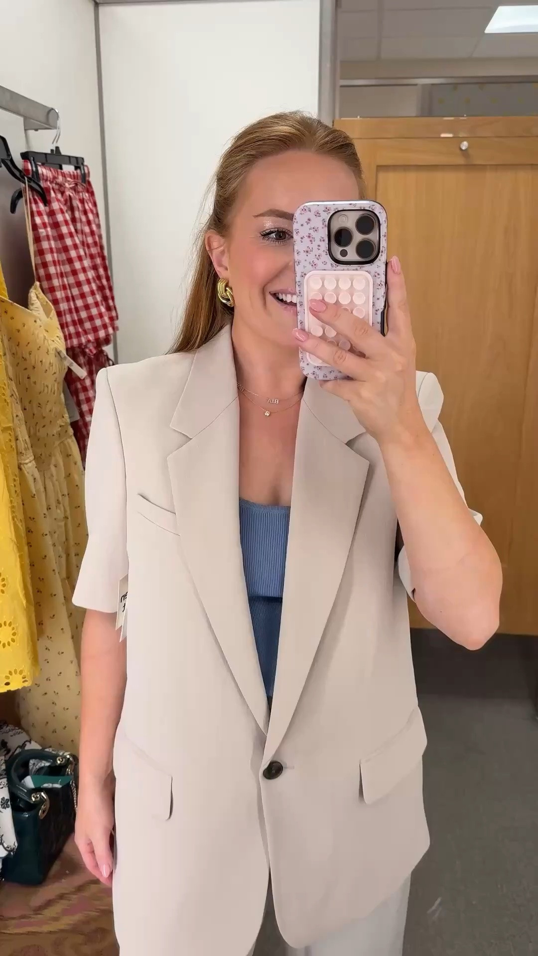 The best summer blazer ☀️ I love a short sleeve blazer for the summer