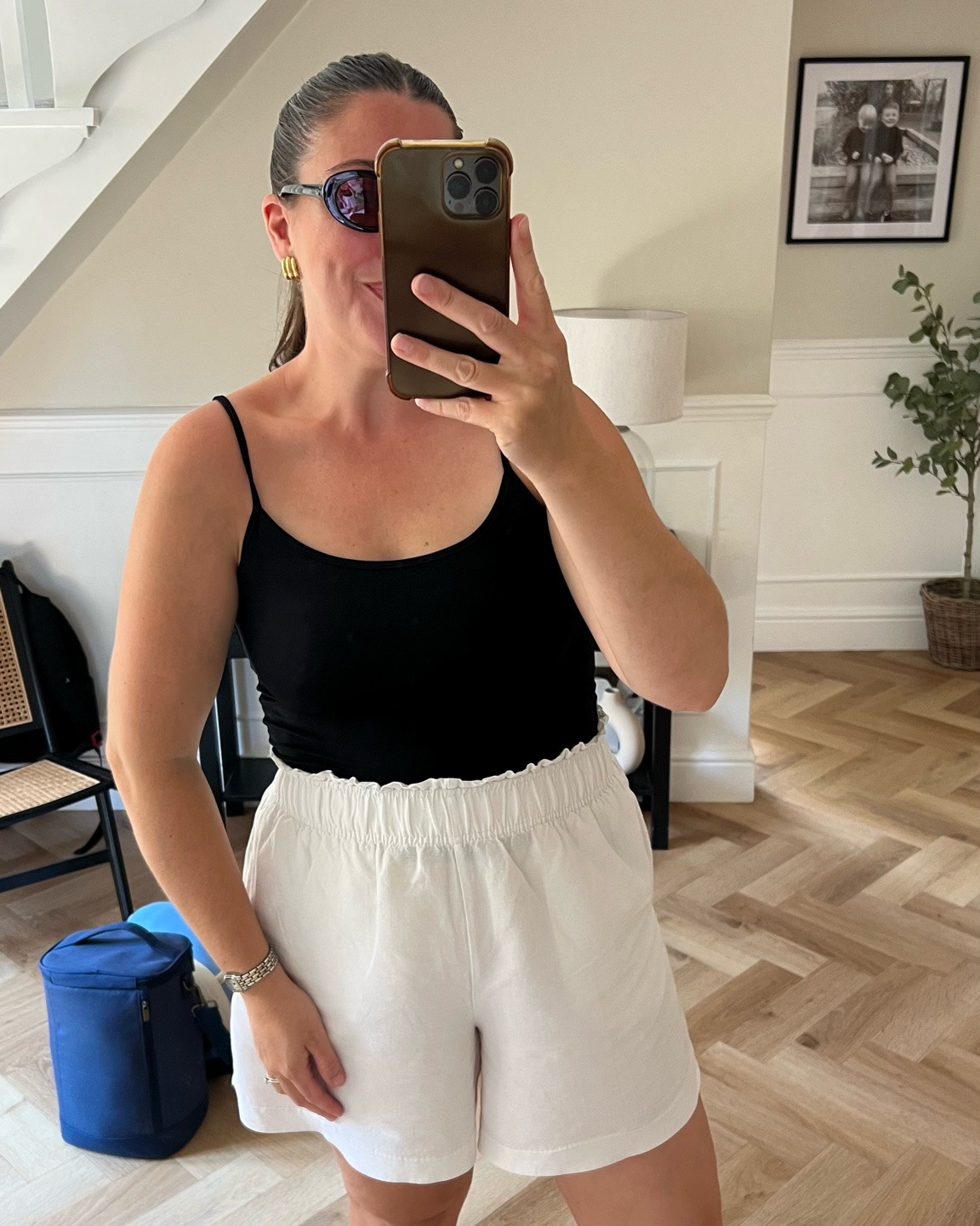 I have been living in these microfibre spaghetti strap tops, perfect for this heatwave ☀️ 

I wear size M
