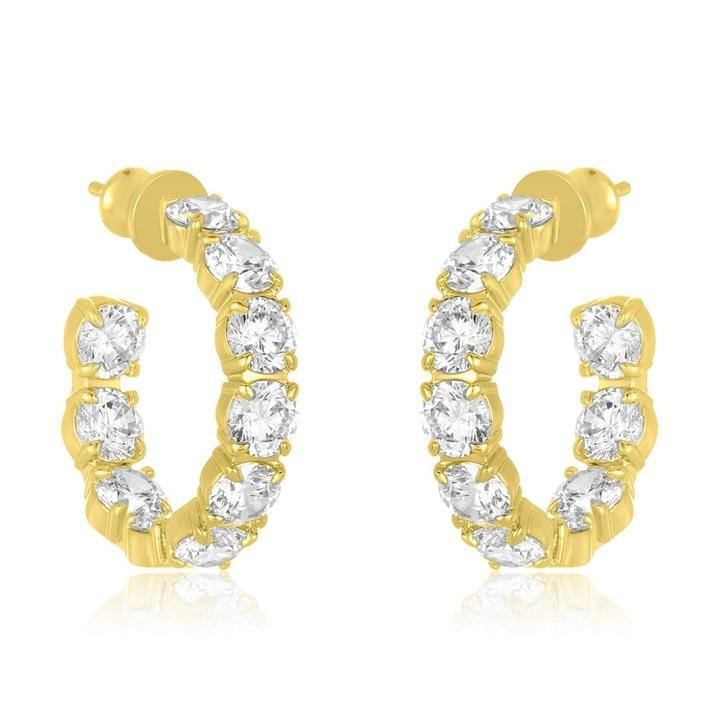 "Oh SHE Fancy" 1" Hoops | Melinda Maria