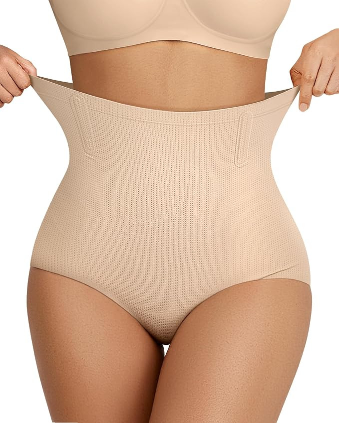 OEAK Tummy Control Shapewear for Women Seamless Girdle High Waisted Body Shaper Underwear Panty S... | Amazon (US)