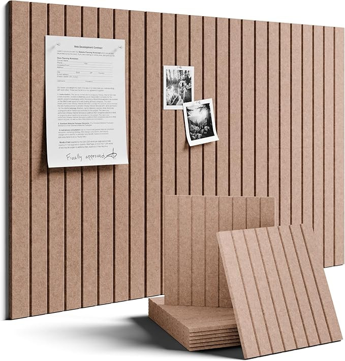 36" x 24" Large Felt Bulletin Board, Boho | Amazon (US)