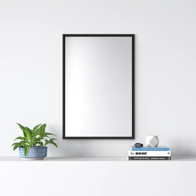 Black Helen Modern & Comtemporary Accent Mirror | Wayfair North America