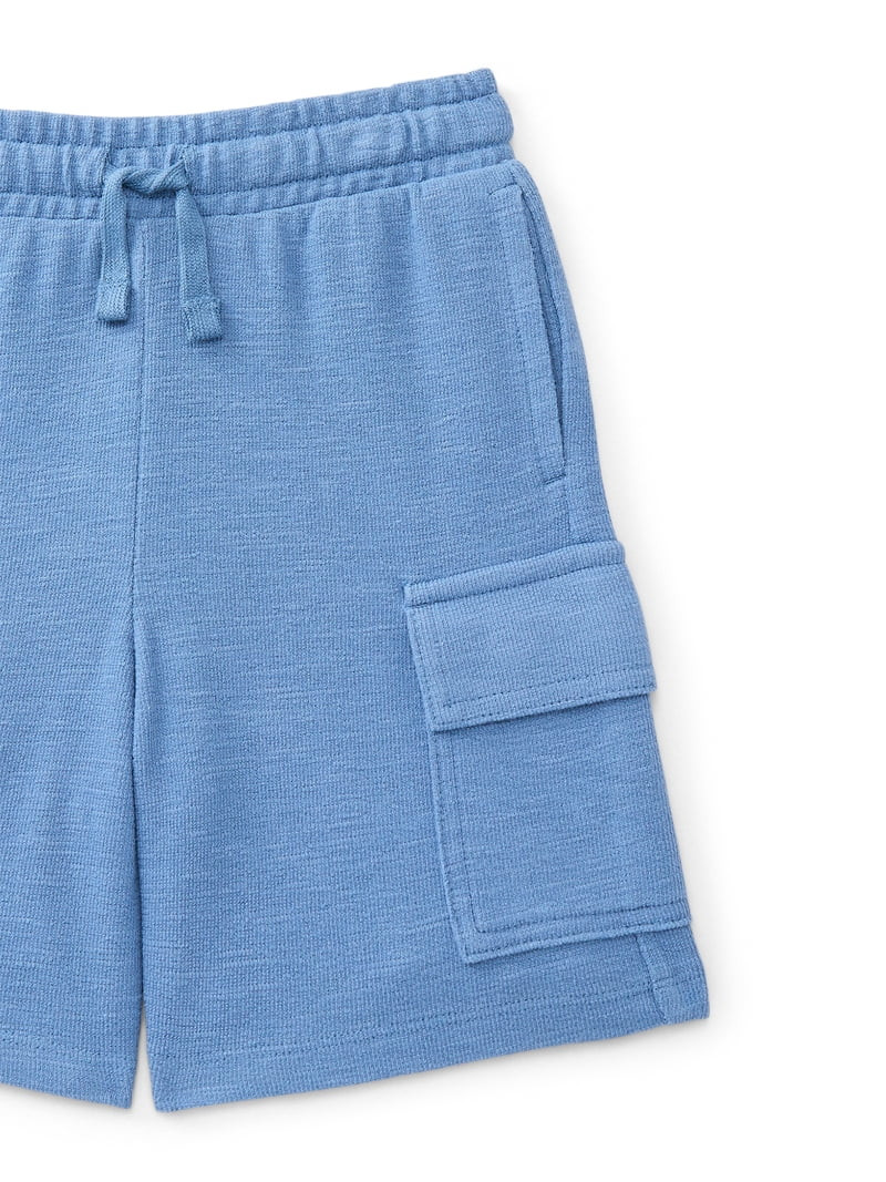 Wonder Nation Little Boys Knit Cargo Shorts, Sizes 4-10 | Walmart (US)