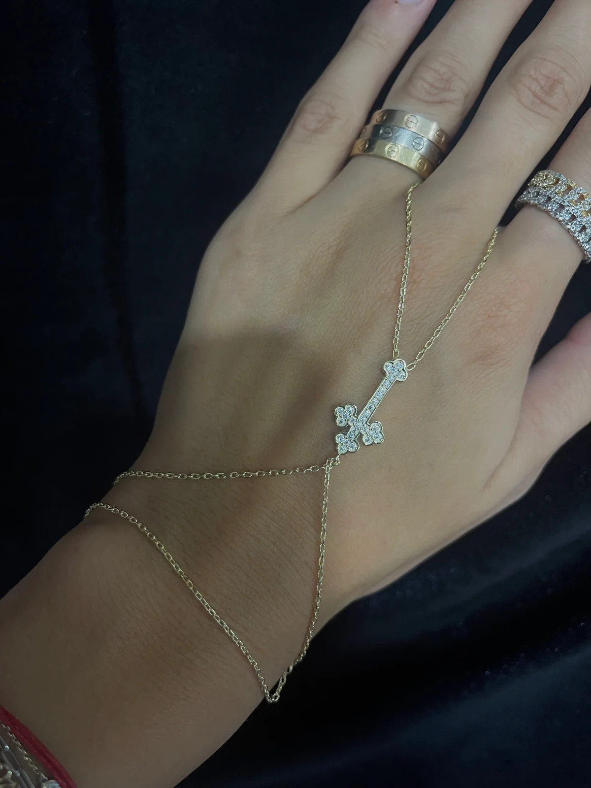 Cross Handchain | Shop Alexandra Madison